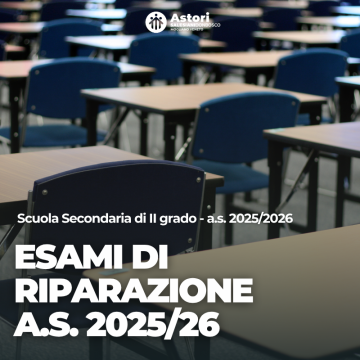 CALENDARIO ESAMI DI RECUPERO